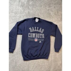 Vintage Dallas Cowboys Crewneck Sweatshirt 90s Logo Athletic Pro‎ Line Large USA